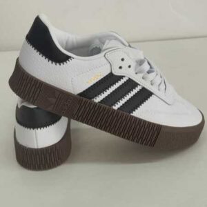 Ténis Adidas Samba Branco e Preto